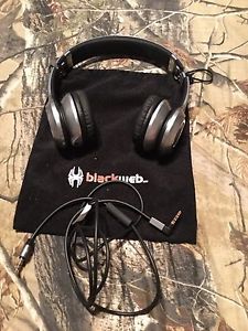 Black web headphones