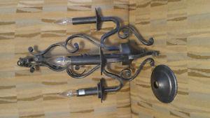 Black wrought iron look