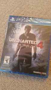 Brand new sealed uncharted 4 for the ps4