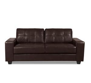 Brown Leather Sofa