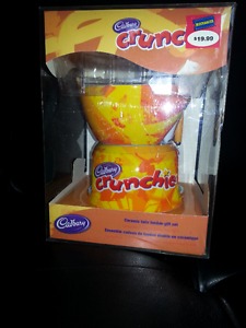 Cadbury Crunchie Fondue Pot New in Box