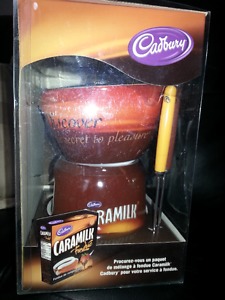 Caramilk Chocolate Fondue Pot - Brand New in Box