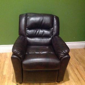 Child "lazy boy" recliner