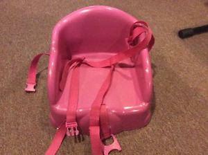 Child's Booster Seat ideal for feeding