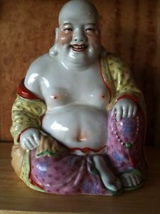 Chinese Buddha Ceramic statue