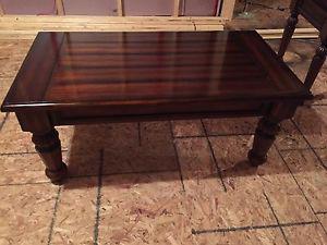Coffee Table with Two End Tables