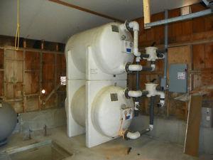 Commercial Swimming Pool Filters/Used in a Town Pool