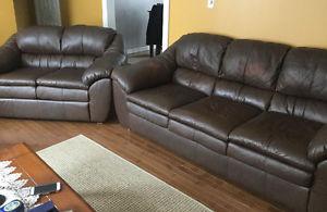 Couch and Love Seat Set