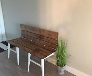 Custom bench