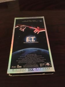 E.T VHS