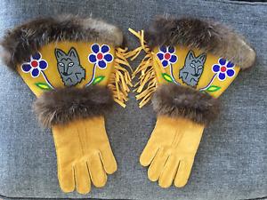 First Nations Moosehide Gloves