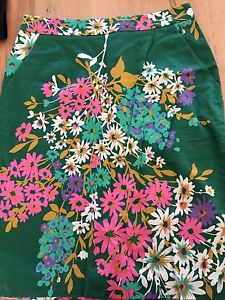 Flowered pencil skirt from Anthropologie