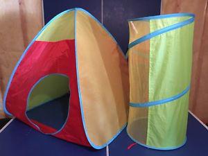 Foldable 2 Tent with Tunnel
