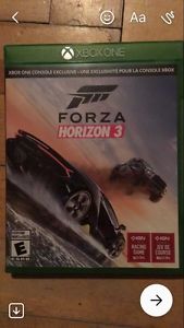 Forza Horizon 3 in perfect working condition $40 firm