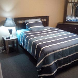 Full Queen Bed for Sale + Free Item!!!