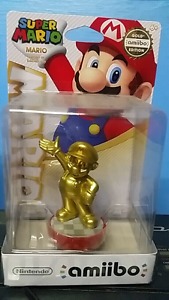 Gold Mario amiibo (sealed)