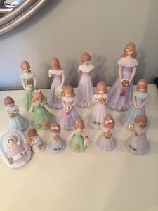 Hallmark Growing Up Birthday Dolls Collection (Brunette) for