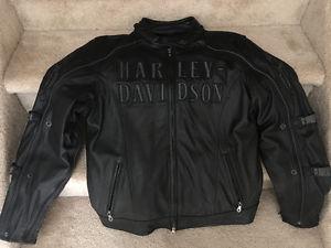 Harley Davidson leather jacket For Sale