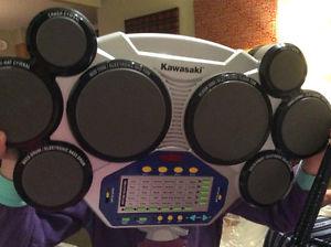 Kawasaki electronic drum kit