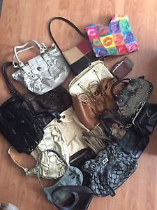 Large bag of purses