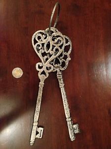 Large decorative keys