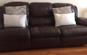 Leather Recliner - Couch & Love Seat - Must Sell by Tomorrow
