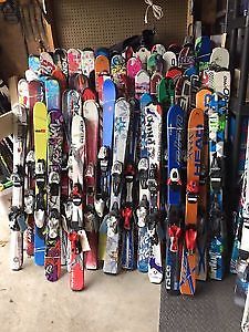 Lots of used Skis in all Lengths