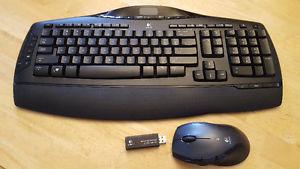 MX Logitech Wireless Keyboard and Mouse