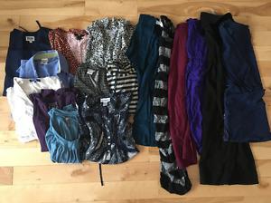Maternity clothes (size small)