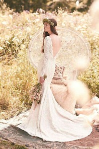 Mikaela Long Sleeve Wedding Dress - Style #