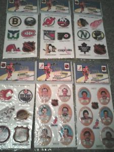 NHL Puffy Stickers