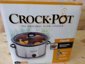 New Crock Pot Slow Cooker