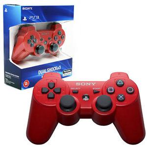 New-in-box Red PS3 Controller (2 Available)