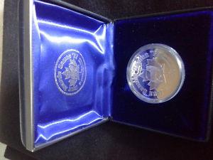 Newfoundland  Canada Games Silver Coin