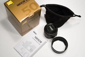 Nikon AF-S NIKKOR 50mm f/1.8G - mint!