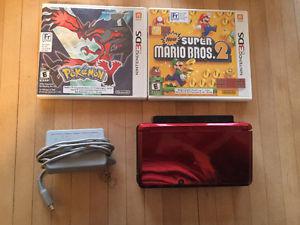 Nintendo 3DS with two games
