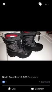 North face toddler boots