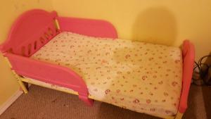 Pink Toddler bed