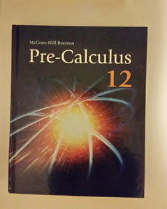 Pre-Calculus 12 Textbook