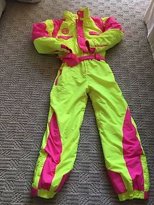 RETRO ONE PIECE SKI SUIT