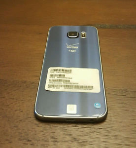 Samsung Galaxy S6 32GB - Black Sapphire (Verizon) For parts,