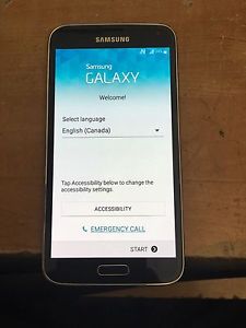 Samsung s5 Bell Mobility