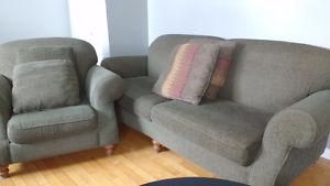 Sofa and Chair Excellent Condition