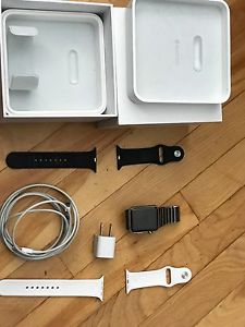 Stainless steel Apple Watch 1 with stainless steel bracelet