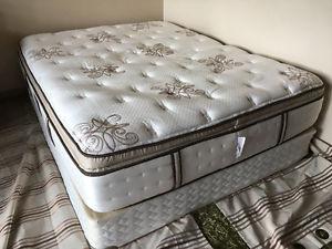 Stearns & foster queen size bed