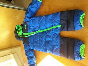 The North Face one piece boys snow suit 6-12 months