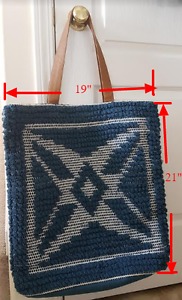 Very Large Knit Tote Bag - New with Tag
