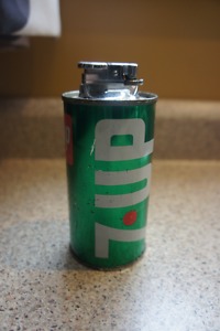 Vintage 7UP Tin Lighter