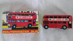 Vintage Diecast Double Decker London Bus- Excellent