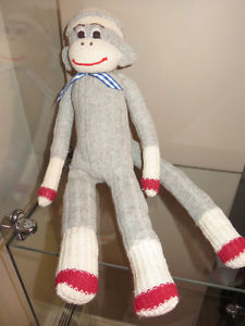 Vintage Sock Monkey - Hand Crafted (#7)
